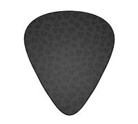 Black Leopard Pattern Guitar Plectrums 12 Pieces Set =>> Comfortable In The Hand With Smooth Edges Three Thicknesses To Match
