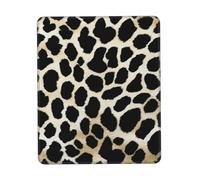 Black Leopard Print Mouse Pad, Computer Mouse Mat, Easy Gliding, Durable, Portable, Office&Home, Multiple Sizes