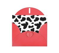 Black Leopard Thank You Card Envelope 4x6 Inch Wedding Baby Shower Thank You Bride Shower Business Birthday.