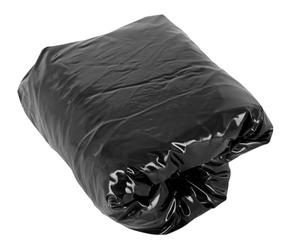 Black Level Black Vinyl Fitted Sheet