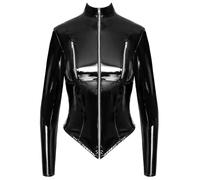Black Level Women Vinyl Jacket Black M