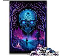 Black Light Inception Adult Jigsaw Puzzles 1000 Pieces Jigsaw Puzzles for Adults Perfect for Teenagers & Home Decor size 38x26cm