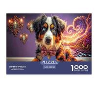 Black Light Reactive 1000 Piece Puzzle - A Trippy, Glowing Jigsaw Experience for Teens, Adults & Parties. Reveals Vibrant Neon Colors Under Included UV Light.