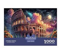 Black Light Reactive 1000 Piece Puzzle - A Trippy, Glowing Jigsaw Experience for Teens, Adults & Parties. Reveals Vibrant Neon Colors Under Included UV Light.