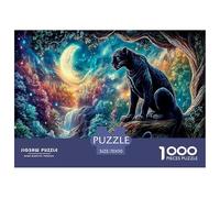Black Light Reactive 1000 Piece Puzzle - A Trippy, Glowing Jigsaw Experience for Teens, Adults & Parties. Reveals Vibrant Neon Colors Under Included UV Light.