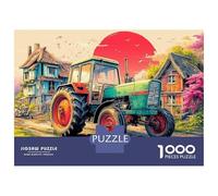 Black Light Reactive 1000 Piece Puzzle - A Trippy, Glowing Jigsaw Experience for Teens, Adults & Parties. Reveals Vibrant Neon Colors Under Included UV Light.