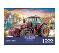 Black Light Reactive 1000 Piece Puzzle - A Trippy, Glowing Jigsaw Experience for Teens, Adults & Parties. Reveals Vibrant Neon Colors Under Included UV Light.