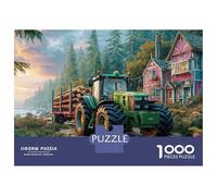 Black Light Reactive 1000 Piece Puzzle - A Trippy, Glowing Jigsaw Experience for Teens, Adults & Parties. Reveals Vibrant Neon Colors Under Included UV Light.