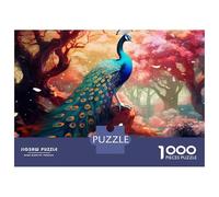 Black Light Reactive 1000 Piece Puzzle - A Trippy, Glowing Jigsaw Experience for Teens, Adults & Parties. Reveals Vibrant Neon Colors Under Included UV Light.