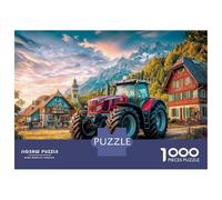 Black Light Reactive 1000 Piece Puzzle - A Trippy, Glowing Jigsaw Experience for Teens, Adults & Parties. Reveals Vibrant Neon Colors Under Included UV Light.