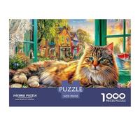 Black Light Reactive 1000 Piece Puzzle - A Trippy, Glowing Jigsaw Experience for Teens, Adults & Parties. Reveals Vibrant Neon Colors Under Included UV Light.