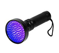 Black Light UV Flashlight, 100 LED Blacklight Flashlights 395 nM Pet Urine Detector for Cat Urine, Stains, Bed Bug, Batteries not Included (100 LED)