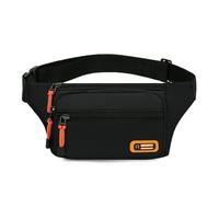 (Black) Lightweight Crossbody Bag With Waterproof And Large Capacity Outdoor