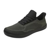 Black Lightweight Summer Comfortable Trainers Unique Mesh Cheap Men's Trainers for Spring and Lightweight Trainers Fly Woven Mesh Bottom Elastic Breathable Casual Style, Zgrün3, 7 UK
