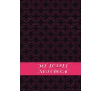 Black Lined Hardcover Notebook/ My lovely notebook: Minimalist Journal for Writing, Doodling, Planning, or Just Being You - Lined Pages for Everyday Use, 100 Pages Journal, wide Primary composition