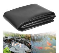 Black Liner for Outdoor Koi PondsImpermeable HDPE Pond Underlay (1x6m 2x3x4m 4x7m 5x5m 6x8m 8x10m 10x15m) Durable Damp Proof Membrane for Fish and Aquatic Life Protection (3x(9.8x9.8ft))