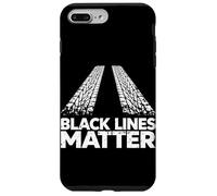 Black Lines Matter Funny Tire Marks Car Guy Drifting Case for iPhone 7 Plus/8 Plus