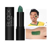 Black Lipstick - Black Matte Lipstick For Halloween Cosplay Makeup, Long Lasting 24 Hours Sporting Face Paint Stick, Black Lipstick With vita-min E & Shea Butter To Nourish The Lips, Creamy Texture