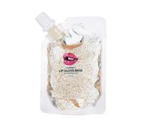 Black Lipstick Waterproof Lip Gloss Base 3 Colours 20 ml / 1 Piece Coloured Glitter Moisturising Versagel Base Gel for DIY Handmade Lip Gloss Lipstick Ingredient Advent Calendar (Gold, One Size)