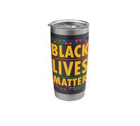 Black Lives Matter Black History Month Equality Black Pride Stainless Steel Insulated Tumbler