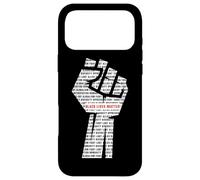 Black Lives Matter Equality Black History Month Anti Racism Case for iPhone 17 Pro Max