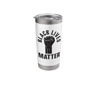 Black Lives Matter Equality Black History Month Stainless Steel Insulated Tumbler