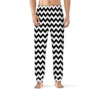 Black Lodge Twin Peaks Men's Pajama Pant With Pockets Sleepwear Print Soft Lounge Buttom M