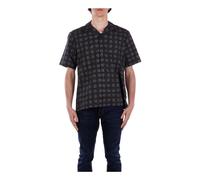 Black Logo Front Button Shirt - male - Carhartt Wip - Short Sleeve Shirts - Black - S - Shirts S