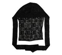 Black Logo Mesh Head Wrap Hat - female - Dolce & Gabbana - Accessories - Black - ONE SIZE - Accessories ONE SIZE