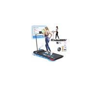 BLACK LORD 3.2HP Walking Pad with Handle, 9% Incline Foldable Under Desk Treadmills for Home, LED Display, 12 Programs, App/Wristband Control, Electric Running Machine for Walking/Jogging, Black