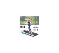 BLACK LORD Walking Pad 3.2HP, Treadmill for Home, Under Desk Treadmill with LED Display & Bluetooth Speaker & Wireless Control, Running Machine with 2-level Incline, 1-12KM/H, MS2 Series, Pink