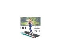 BLACK LORD Walking Pad 3.2HP, Treadmill for Home, Under Desk Treadmill with LED Display & Bluetooth Speaker & Wristband Remote, Running Machine with 2-level Incline, 1-12KM/H, MS2 Series, White