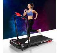 BLACK LORD Walking Pad with 4% Incline, 4-in-1 Under Desk Treadmill with APP Remote Control, 3.0HP, Max. 11-15 KMPH, Portable Running Machines for Home Cardio Workout Fitness