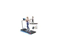 BLACK LORD Walking Pad with 4% Incline, Treadmill for Home, Under Desk Treadmills with LED Display & Bluetooth Speaker & Wristband Remote, Running Machine with 1-14KM/H, 3.2HP, No Assembly