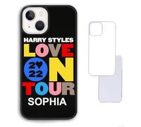 Black Love Yellow Tour Harry Photo Styles Horan One 1D Direction Custom Compatible With iPhone 6 7 8 SE 2020 X XR XS 11 12 13 14 15 16 16E Pro Max Plus Mini Bumper Case Custom Personalised Name