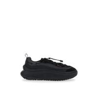 Black Low Top Trainers with Logo - male - Moon Boot - Sneakers - Black - 10 UK - Shoes 10 UK