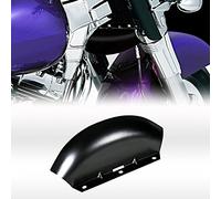 Black Lower Triple Tree Wind Deflector For Harley 1980-2013 Touring Street Glide Road King Models