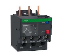Black LRD07 1.6-2.5A 1NO+1NC Screw clamp Differential Thermal overload relay