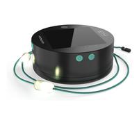 (black) Luci Color Solar String Lights Phone Charger: Rechargeable Via Solar Or Usb-c, 18 Cord, 100 Lumens Leds, 7 Color Modes, Lasts Up To 15 Hours, Waterp