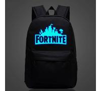 (Black) Luminous Fortnite Backpack | Glow In The Dark School Bag Backpack For Teenager