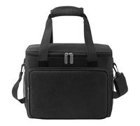 Black Lunch Bag Insulated Big Capacity Cool Bag for Work Lunch Cooler Bag Adults Water-Resistant Thermal Leak-Proof Lunch Organizer for Men Work Picnic Lunchbag for Women Men, B3340702