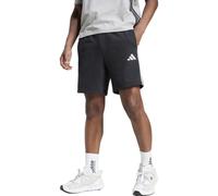 (Black, M) Adidas Essential 3 Stripes Mens French Terry Shorts