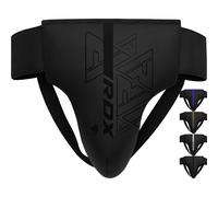 (Black, M) RDX Groin Guard for Boxing