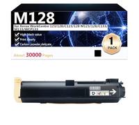 Black M128 Hight Capacity Toner Cartridges Replacement for Xerox WorkCentre 123 128 C123 128 M123 128 C133 M133 WCP133 Printer, High-Definition Printing, 30000 Pages,Black-1 pack