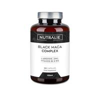 Maca Root Capsules 32000mg - High Strength Black Maca Root - L-Arginine Zinc Vitamins B6 B12 - Black Maca Complex for Men & Women - Macaroot - Peruvian Maca in Capsules 20:1-120 Capsules Nutralie