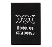 Black Magic Book of Shadows Velvet Look Notebook - 21cm x 14.8cm (1 Pc.) - Luxurious Design - Elegant Writing Companion - Perfect for Journaling & Sketching