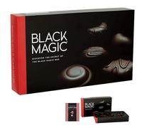 Black Magic Chocolates Dark Chocolate Gift Box Truffles 348g & Card - Luxury Christmas Gifts, Thank You, Get Well Soon, Birthday Gifts for Mum, Dad, Men, Women, Kids, Last Minute Present