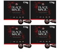 Black Magic Dark Chocolate Box 174g - Assorted Dark Chocolates Gift Box (4 x Boxes)
