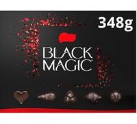 Black Magic Dark Chocolate Box 348g - Assorted Dark Chocolate Gift Box, Luxury Dark Chocolate Selection, Chocolate Gift Box for Festivals, Parties, Family Sharing & Christmas Celebrations