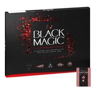 Black Magic Dark Chocolate Gift Box Truffles 348g & Card - Christmas, anniversary, Get Well Soon, Thank You, Last Minute Gifts For Mum & Dad, Birthday Gifts Kids, Men & Women